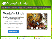 Tablet Screenshot of montanalinda.com